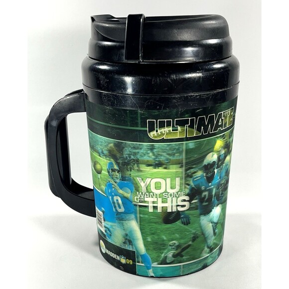Madden 09 XX 20 Years 1989-2009 Collectors 64oz Big Gulp Mug - Picture 3 of 10